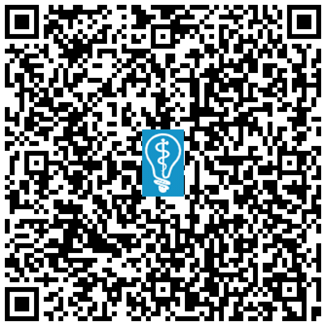 QR code image for Partial Denture for One Missing Tooth in Downey, CA